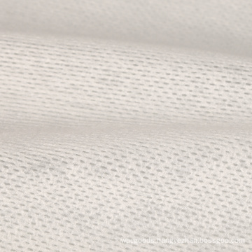 Viscose pet mesh embossing Spunlace nonwoven for wipes
